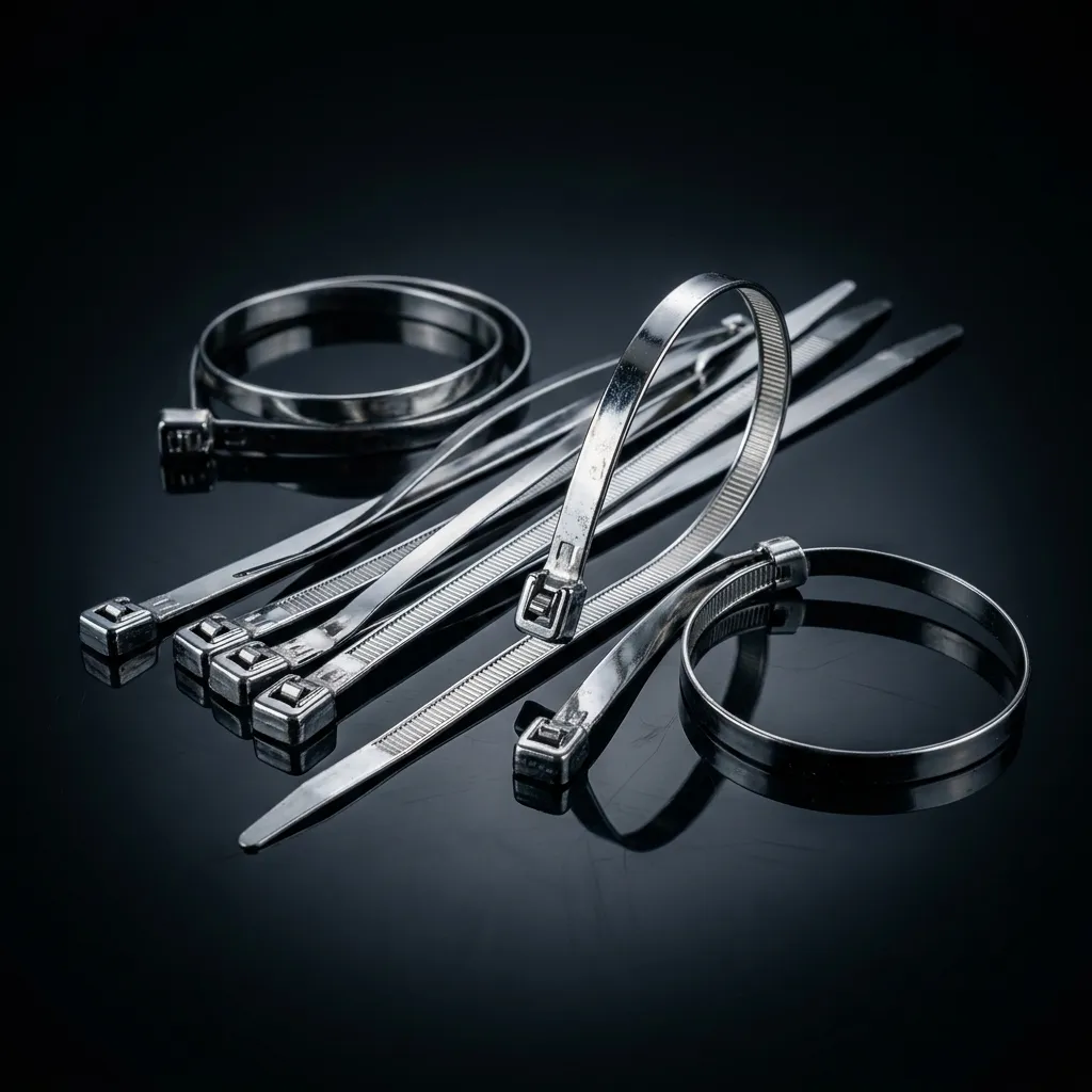 Chrome Plated Cable Ties