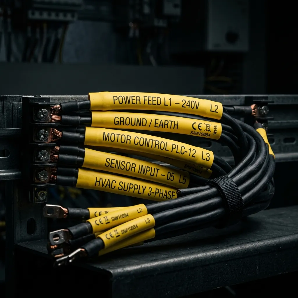 Heat Shrink Wire Labels