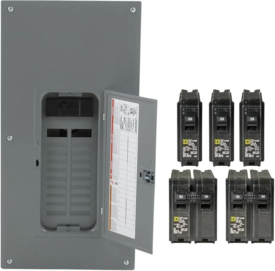 Square D HOM2040L200PGC Homeline Load Center