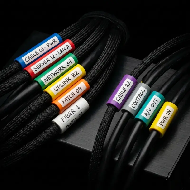 Wraparound Cable Markers